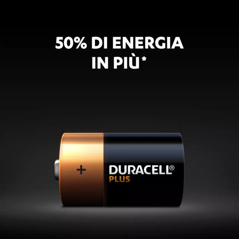 Duracell Plus wegwerpbatterij D alkaline