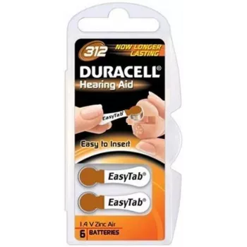 Duracell DA312 huishoudbatterij wegwerpbatterij zink-lucht