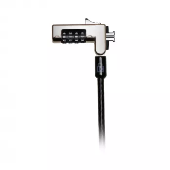 Kensington slank Combination Laptop Lock, 1,8 m, Kensington, cijferslot, sleutel, Zwart