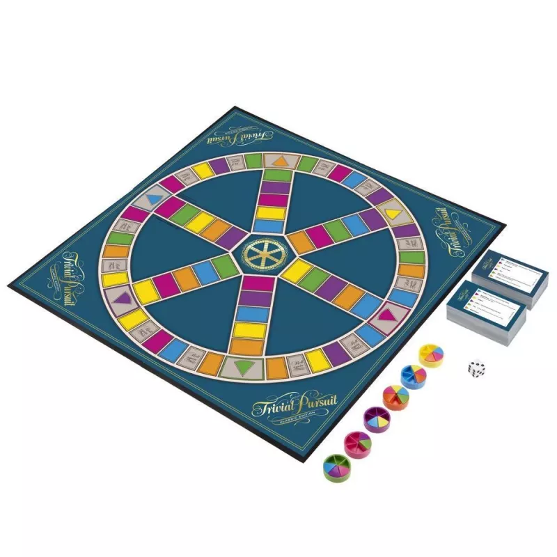 Hasbro Gaming Trivial Pursuit spel: Classic Edition bordspel leerspel