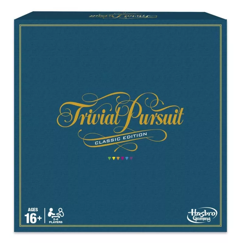 Hasbro Gaming Trivial Pursuit spel: Classic Edition bordspel leerspel