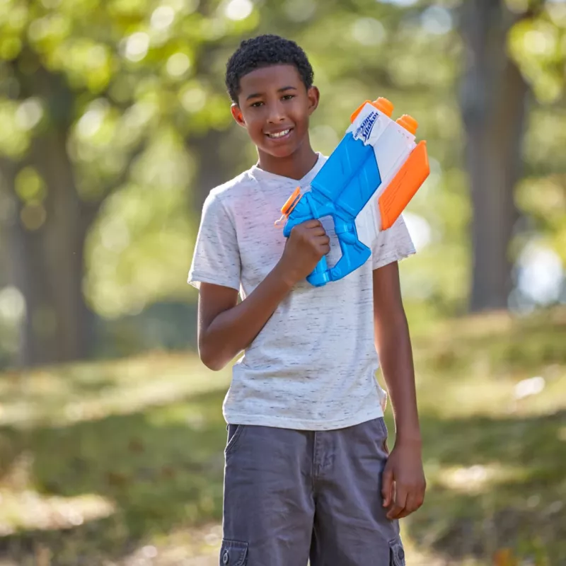 Nerf Super Soaker Twin Tide, speelgoedblaster, veelkleurig, 6 jaar