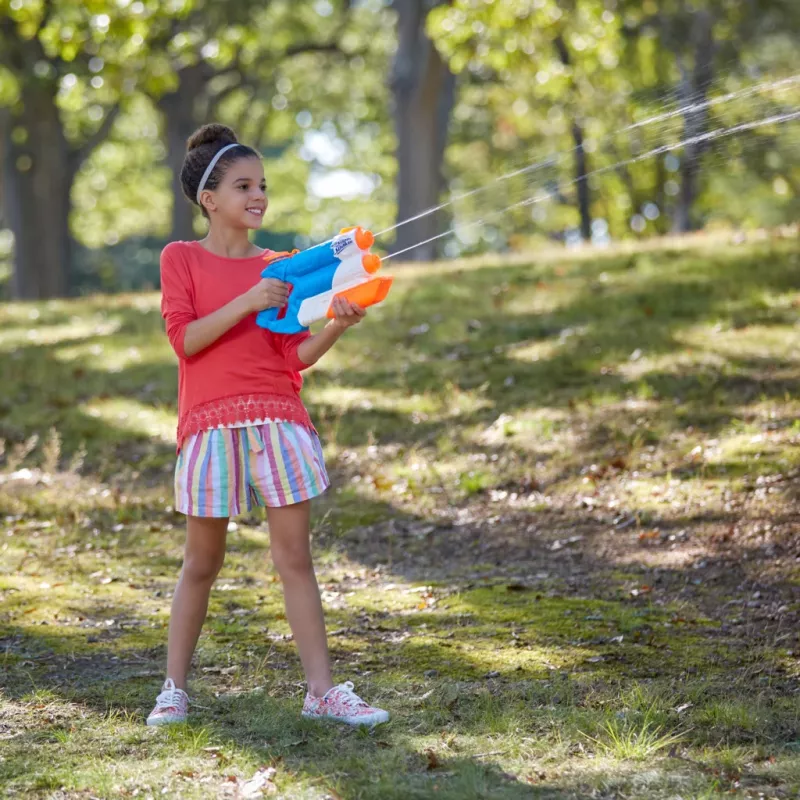 Nerf Super Soaker Twin Tide, speelgoedblaster, veelkleurig, 6 jaar