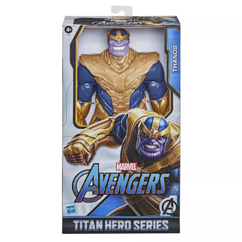 Marvel Avengers Blast Gear Deluxe Thanos actiefiguur, 4 jaar, Blauw, Geel