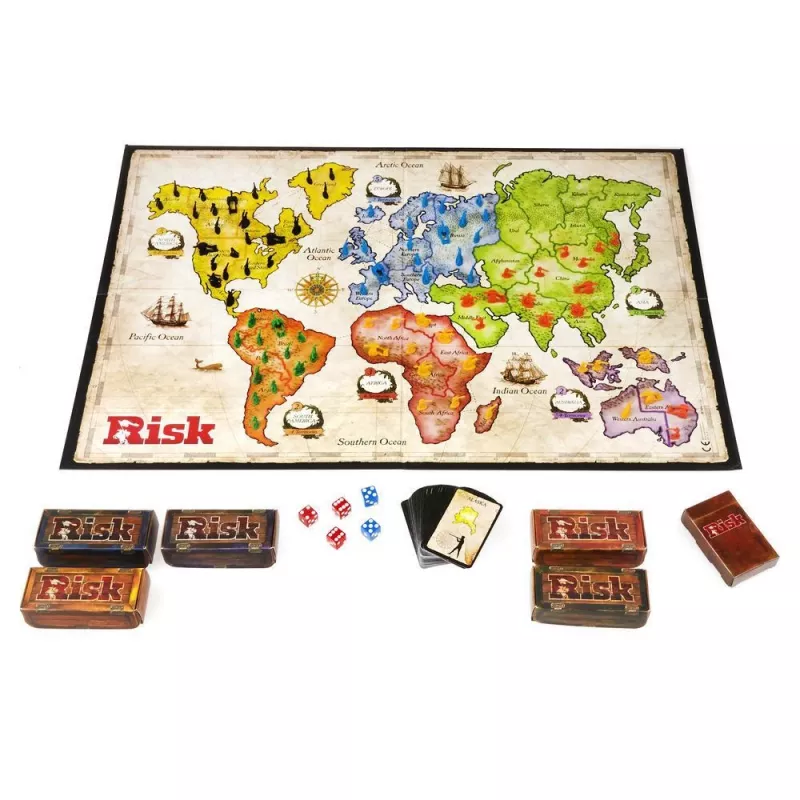 Bordspel Hasbro Gaming Risk War aanbevolen leeftijd 10 jaar