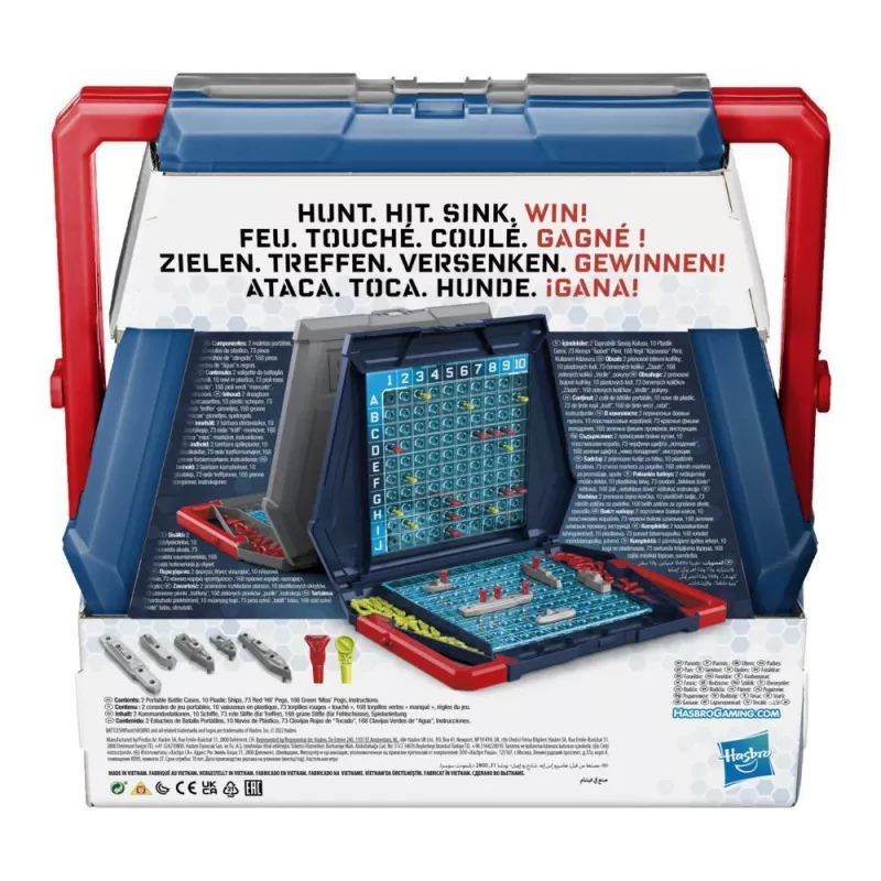 Bordspel Hasbro Gaming Battleship Classic Edition strategie vanaf 7 jaar
