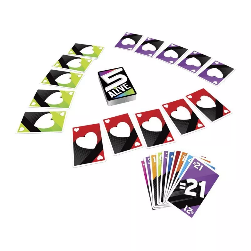 Hasbro Gaming F4205 5 Alive kaartspel verzamelstuk