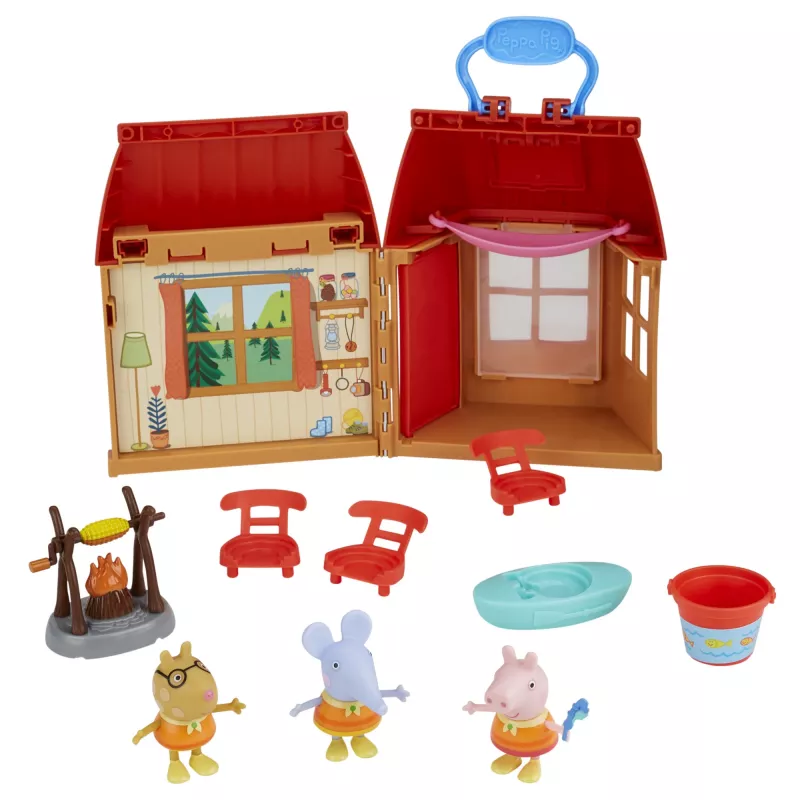 Peppa Pig Peppa's gezellige camping, actie/avontuur, 3 jaar, veelkleurig