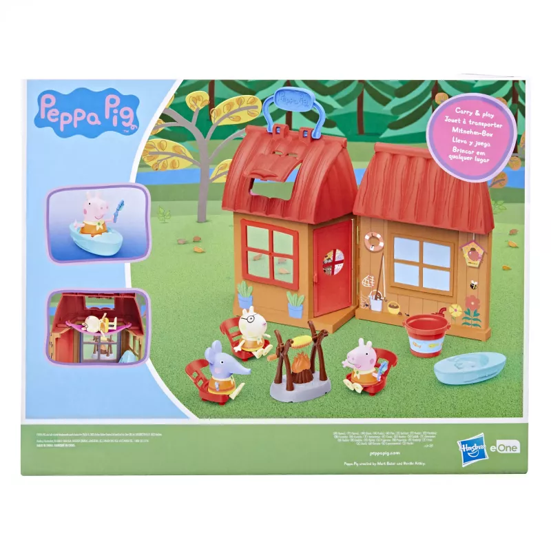 Peppa Pig Peppa's gezellige camping, actie/avontuur, 3 jaar, veelkleurig