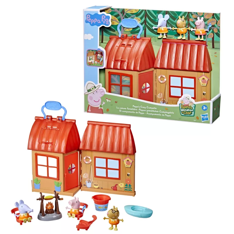 Peppa Pig Peppa's gezellige camping, actie/avontuur, 3 jaar, veelkleurig