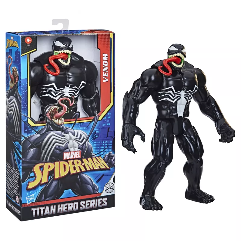 Marvel Spider-Man Titan Hero Series Venom, 4 jaar, Spider-Man, Zwart, Rood, Wit
