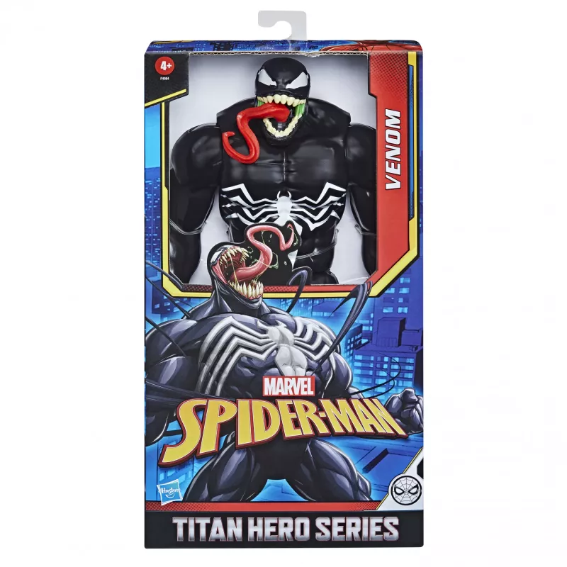 Marvel Spider-Man Titan Hero Series Venom, 4 jaar, Spider-Man, Zwart, Rood, Wit