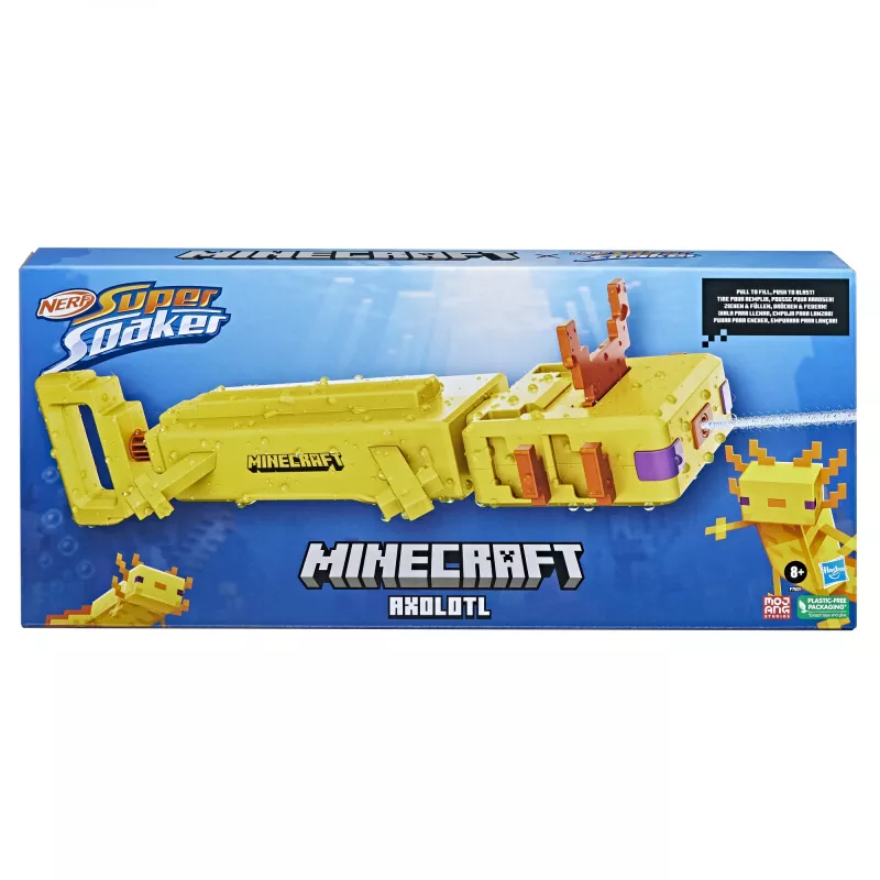 Hasbro Axolotl, waterspuitpistool, Oranje, Wit, Geel, 8 jaar, 1 stuk