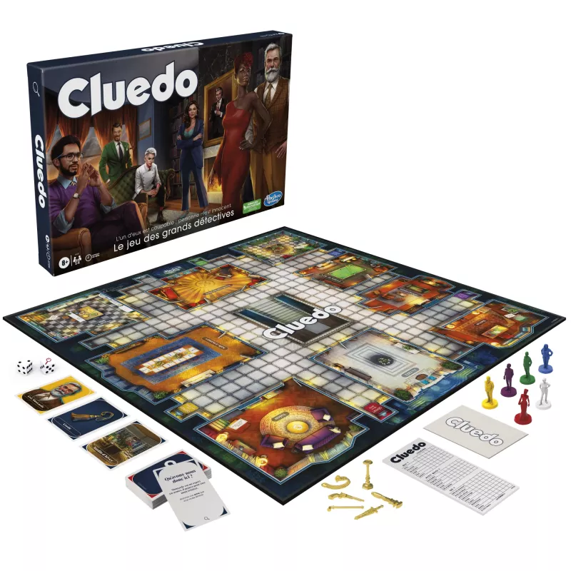 Bordspel Hasbro Gaming Cluedo Detective 8+ 45 min