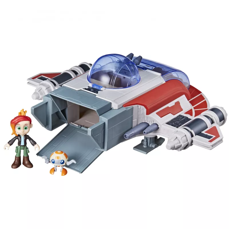 Star Wars The Crimson Firehawk schip & actiefiguren, speelgoed, kleuterspeelgoed (17 inch)