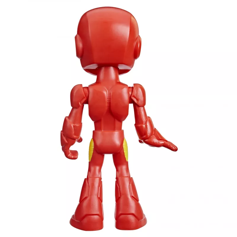 Marvel Spidey en zijn geweldige vrienden – overmaatse Iron Man-figuur, 3 jaar, Marvel, rood, geel