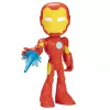 Marvel Spidey en zijn geweldige vrienden – overmaatse Iron Man-figuur, 3 jaar, Marvel, rood, geel