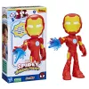 Marvel Spidey en zijn geweldige vrienden – overmaatse Iron Man-figuur, 3 jaar, Marvel, rood, geel