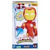 Marvel Spidey en zijn geweldige vrienden – overmaatse Iron Man-figuur, 3 jaar, Marvel, rood, geel