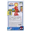 Marvel Spidey en zijn geweldige vrienden – overmaatse Iron Man-figuur, 3 jaar, Marvel, rood, geel