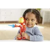 Marvel Spidey en zijn geweldige vrienden – overmaatse Iron Man-figuur, 3 jaar, Marvel, rood, geel