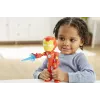 Marvel Spidey en zijn geweldige vrienden – overmaatse Iron Man-figuur, 3 jaar, Marvel, rood, geel