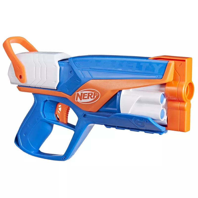 Speelgoedblaster NERF N Series Agility blauw oranje wit 8 jaar