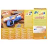 Speelgoedblaster NERF N Series Agility blauw oranje wit 8 jaar