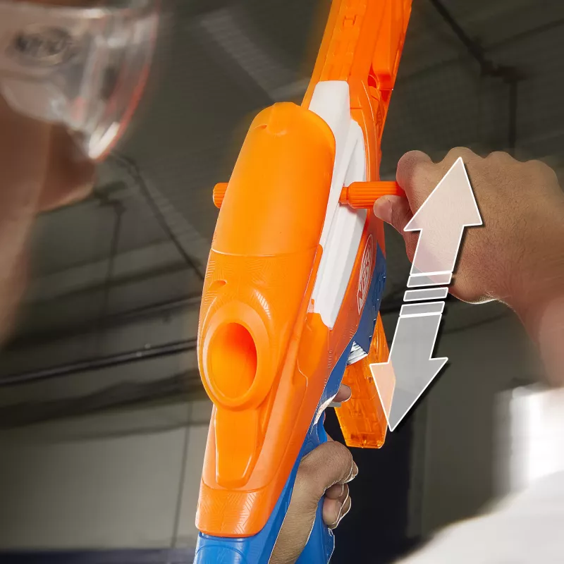 Speelgoedblaster NERF Nerf N Series Pinpoint blauw oranje 8+