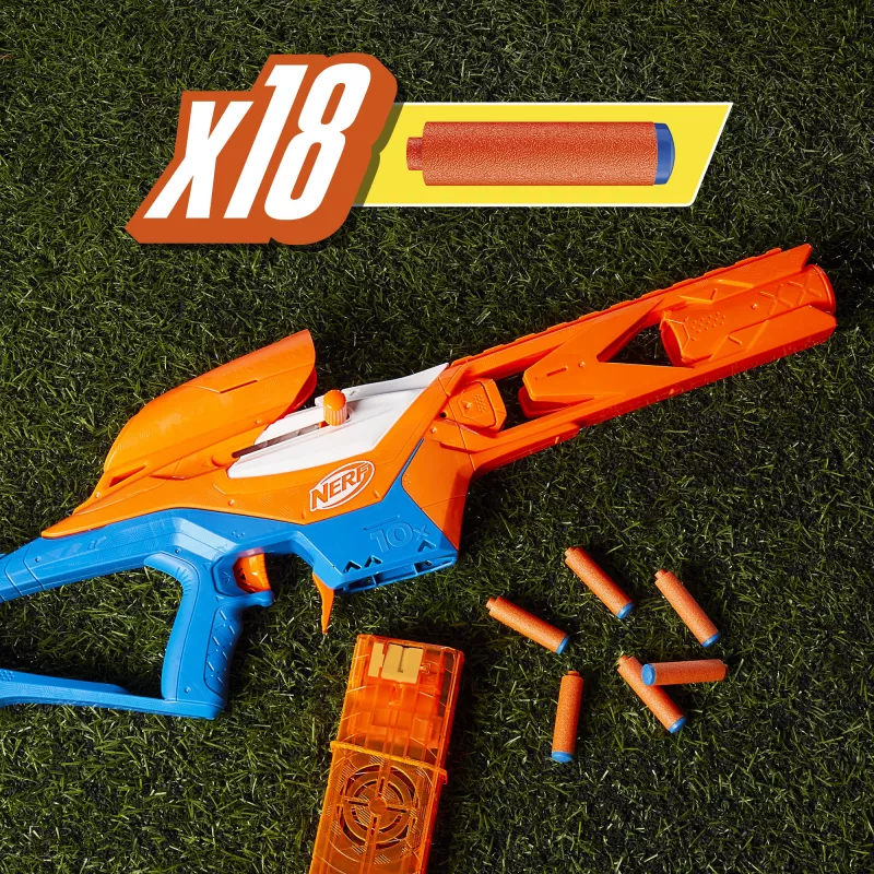 Speelgoedblaster NERF Nerf N Series Pinpoint blauw oranje 8+