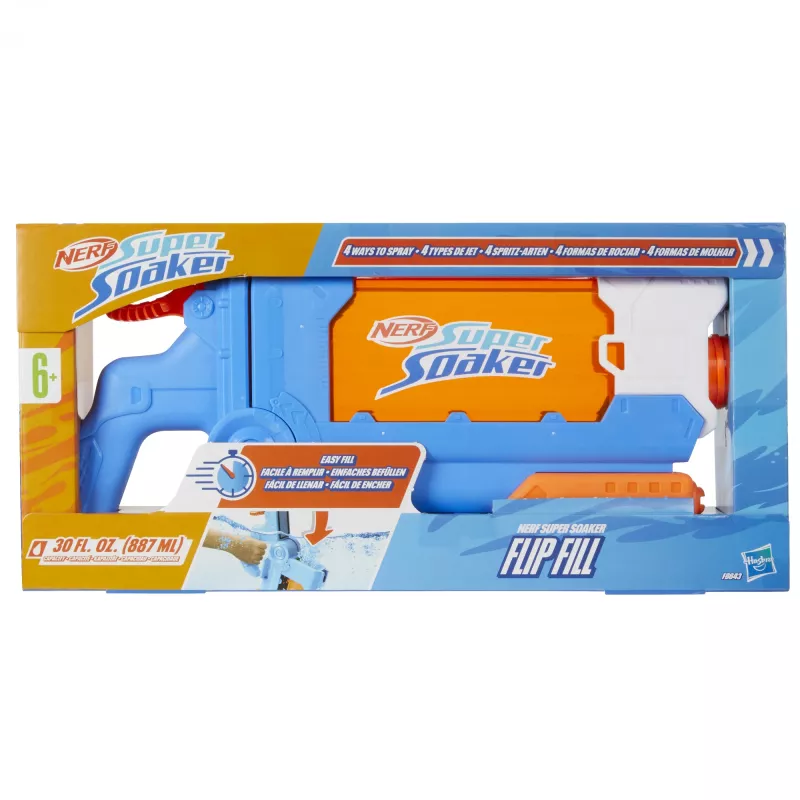 Nerf Super Soaker Flip Fill, speelgoedblaster, 6 jaar