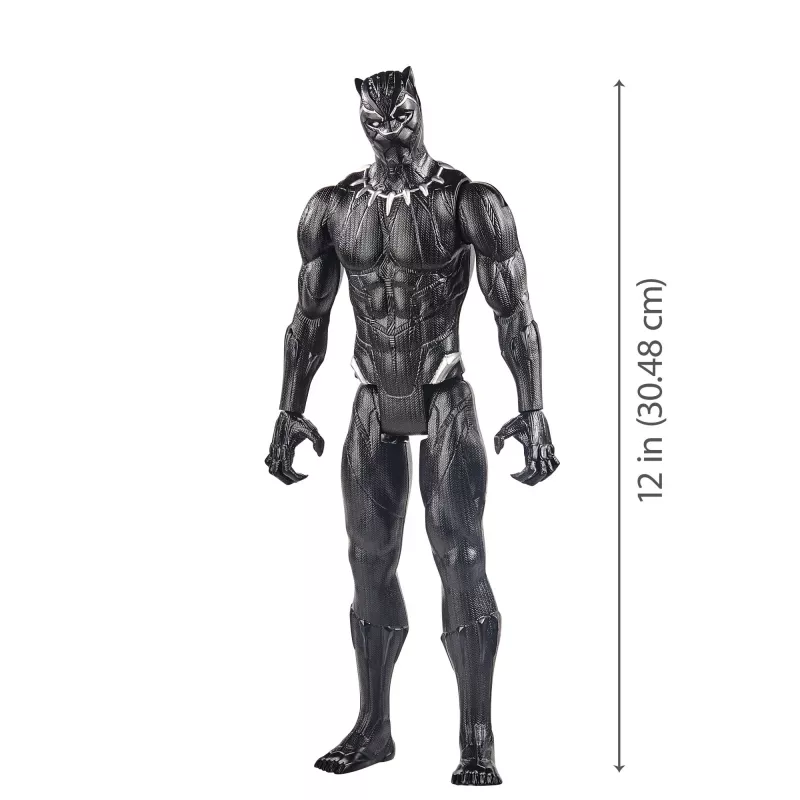 Marvel Avengers Titan Hero Black Panther figuur, 4 jaar, veelkleurig, kunststof