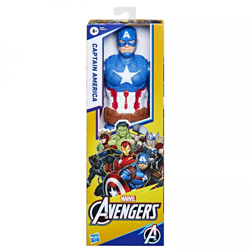 Marvel Avengers Captain America, 4 jaar, blauw, rood, wit, kunststof