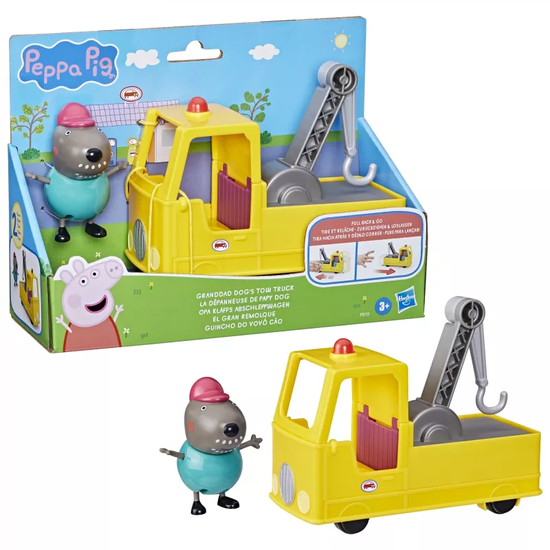 Takelwagen Peppa Pig F9519 veelkleurig kleuterspeelgoed vanaf 3 jaar