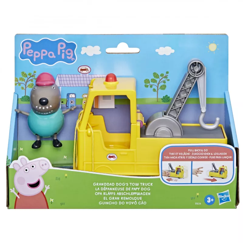 Takelwagen Peppa Pig F9519 veelkleurig kleuterspeelgoed vanaf 3 jaar