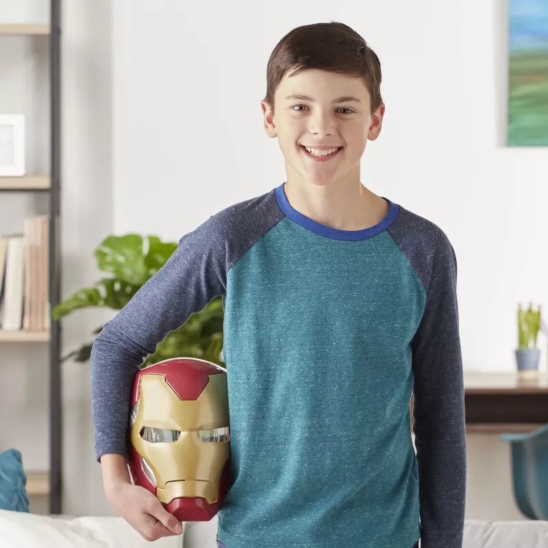 Marvel Avengers Iron Man Flip FX masker, kind, gezichtsmasker, 5 jaar, film, 1 st.