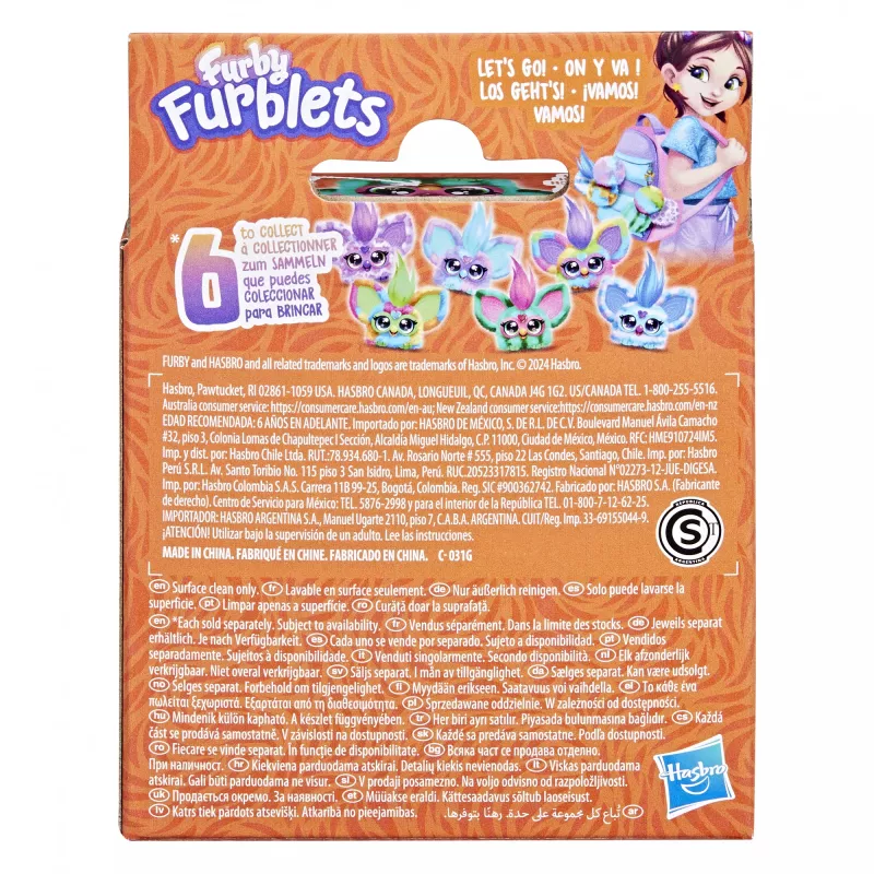 Furby F88945X2 pluchen speelgoed