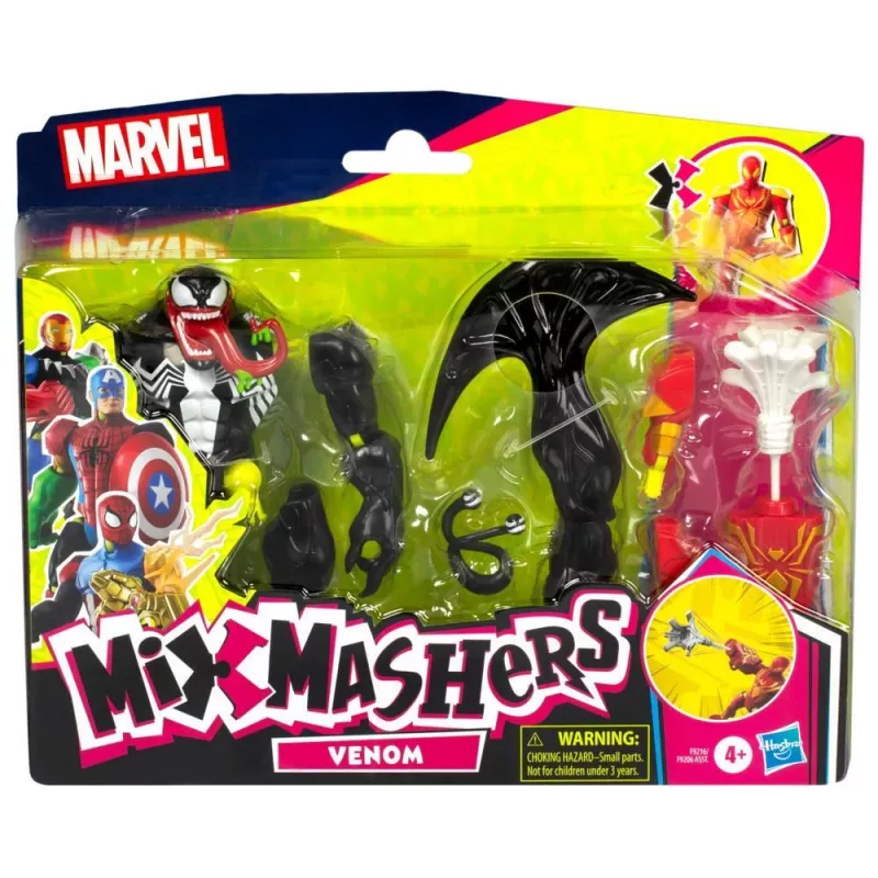 Marvel MixMashers Spider-Man Venom Mix-&-Match, 4 jaar, veelkleurig