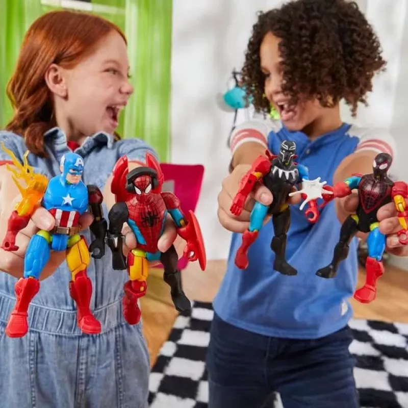 Marvel MixMashers Miles Morales Spider-Man Mix-And-Match, 4 jaar, veelkleurig