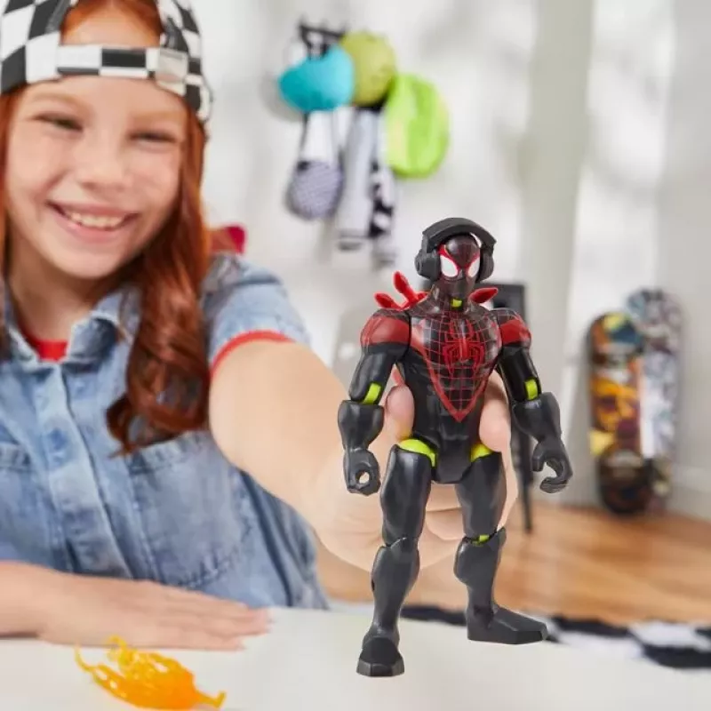 Marvel MixMashers Miles Morales Spider-Man Mix-And-Match, 4 jaar, veelkleurig