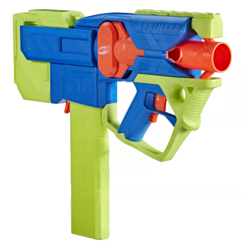 Speelgoedblaster Nerf N Series Sprinter F8625 blauw groen oranje
