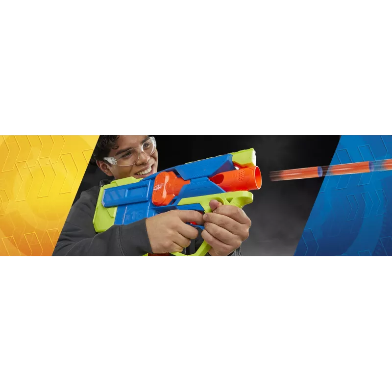 Speelgoedblaster Nerf N Series Sprinter F8625 blauw groen oranje