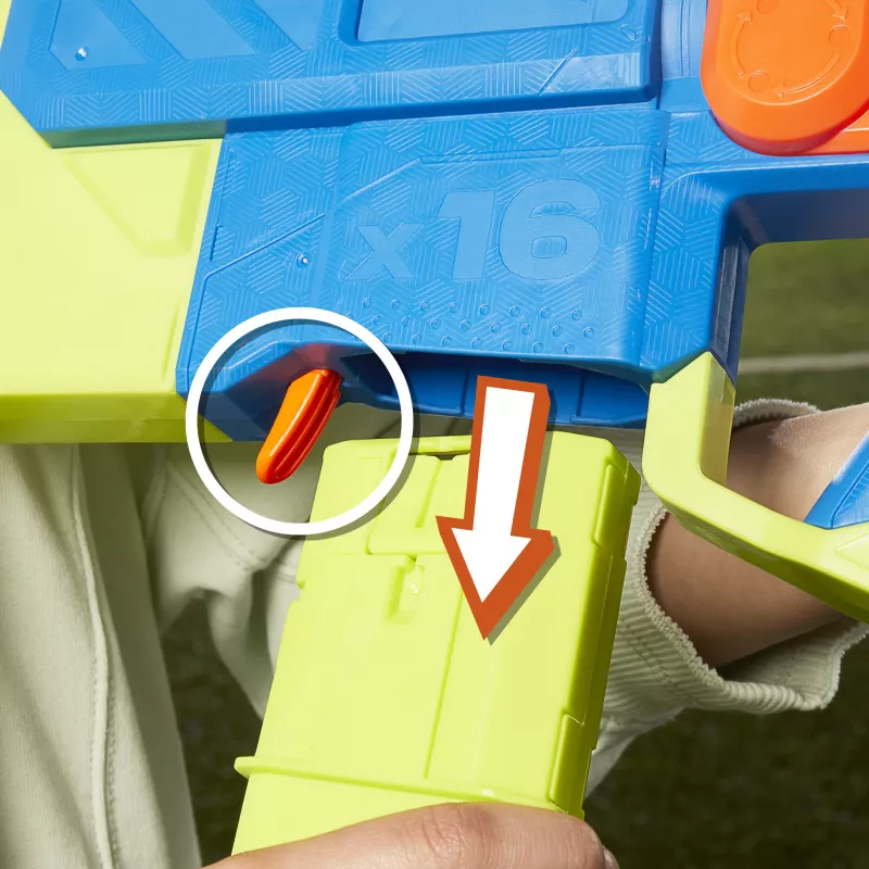Speelgoedblaster Nerf N Series Sprinter F8625 blauw groen oranje
