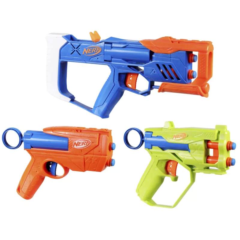 Nerf N Series Triple Action Pack, speelgoedblaster, 8 jaar