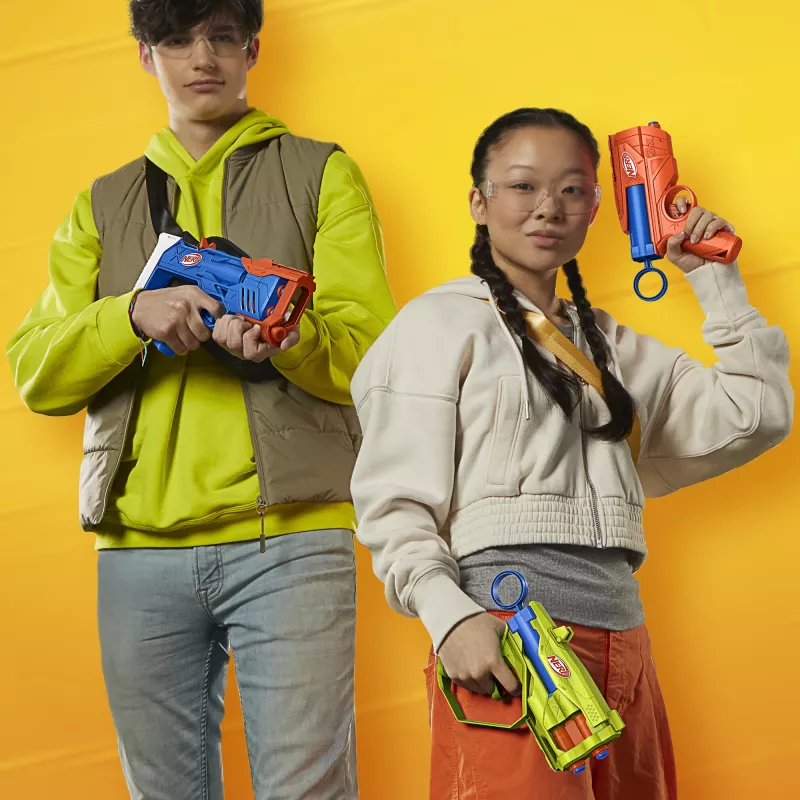 Nerf N Series Triple Action Pack, speelgoedblaster, 8 jaar