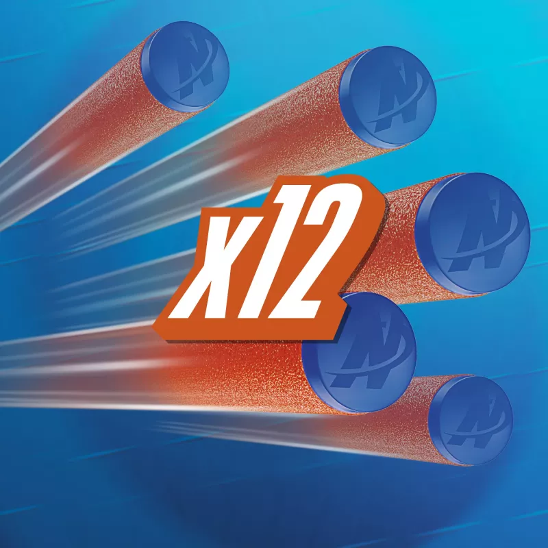 Nerf N Series Triple Action Pack, speelgoedblaster, 8 jaar