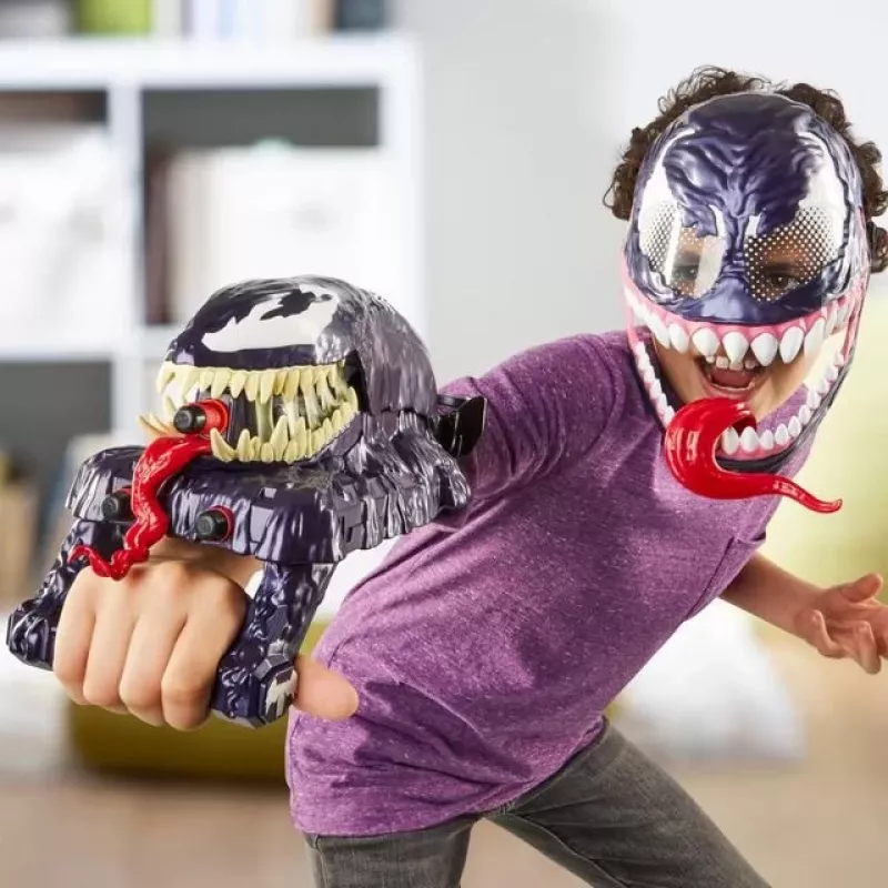 Speelgoedhandschoen-blaster Hasbro Marvel Spider-Man Venom Strike Blaster violet