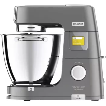 Keukenmachine Kenwood KWL90.164SI — 1400 W, 7 L RVS-kom, zilver, ingebouwde weegschaal