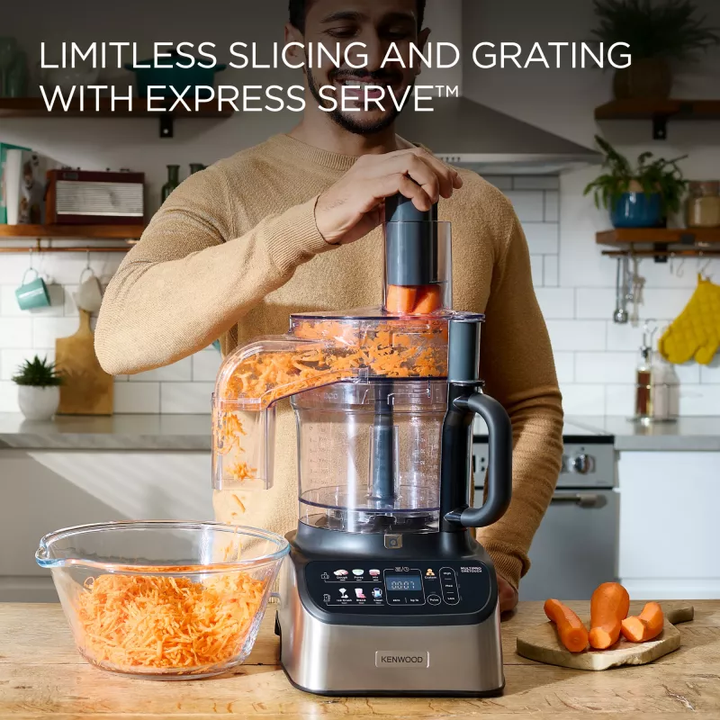 Kenwood FDM73.850SS Keukenmachine 1000 W 3 L Grijs ingebouwde weegschaal
