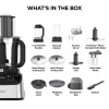 Kenwood FDM73.850SS Keukenmachine 1000 W 3 L Grijs ingebouwde weegschaal